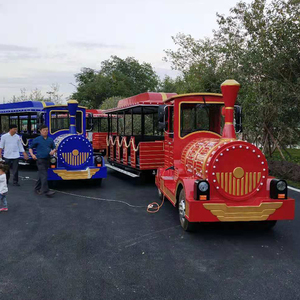 Modelo grande 42 personas de trackless <span class=keywords><strong>tren</strong></span> turístico paseos en <span class=keywords><strong>tren</strong></span> de visitas turísticas en venta - Product Image 6