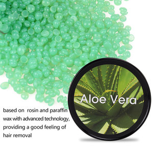 400g película caliente película dura cera de grano de cera del pelo del cuerpo Aloe duro de cera - Product Image 3