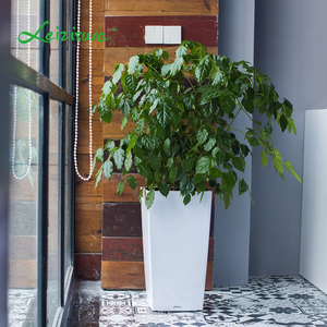 libre jardín salón grande altura comercial de plástico macetas y jardineras al por mayor macetas plantador moderno - Product Image 2