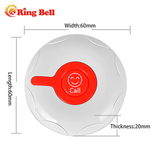 ABS Không Dây Hệ Thống Nút Gọi Bồi Bàn Gọi Điện Thoại Không Dây Hệ Thống Nhà Hàng Bảng Nút Gọi Dịch Vụ - Product Image 2