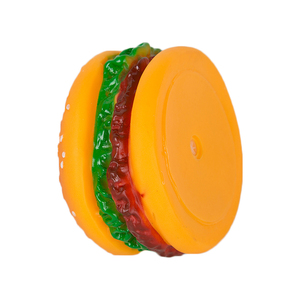 Nuevo diseño resistir mordida juguete <span class=keywords><strong>comida</strong></span> deliciosa Hamburgo forma <span class=keywords><strong>de</strong></span> alimentos para mascotas juguetes <span class=keywords><strong>de</strong></span> <span class=keywords><strong>perro</strong></span> juguete - Product Image 3