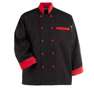 Uniforme de Chef profesional, personalizado, para Hotel, <span class=keywords><strong>restaurante</strong></span>, fabricante de ropa de Chef - Product Image 4