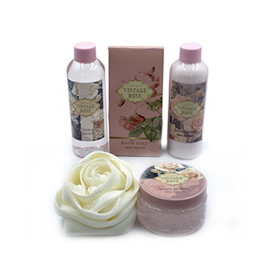 Etiquettes de toilette de luxe Rose, pièces, ensemble cadeau de bain, Spa, OEM/ODM personnalisé, vente en gros
