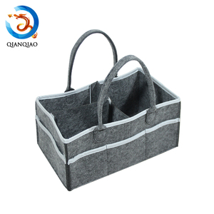 En <span class=keywords><strong>gros</strong></span> Pas Cher <span class=keywords><strong>Feutre</strong></span> Bébé Couches Caddie Organisateur - Product Image 3
