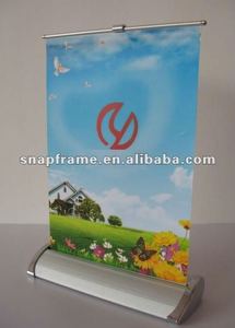 Costo efectivo inteligente de rollo exhibición <span class=keywords><strong>banner</strong></span> para escritorio de oficina - Product Image 3