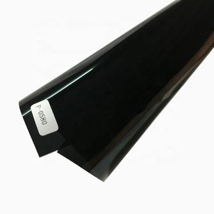 Película de tinte de ventana autoadhesiva estable Super Black Color 1% VLT para ventana de coche - Product Image 5