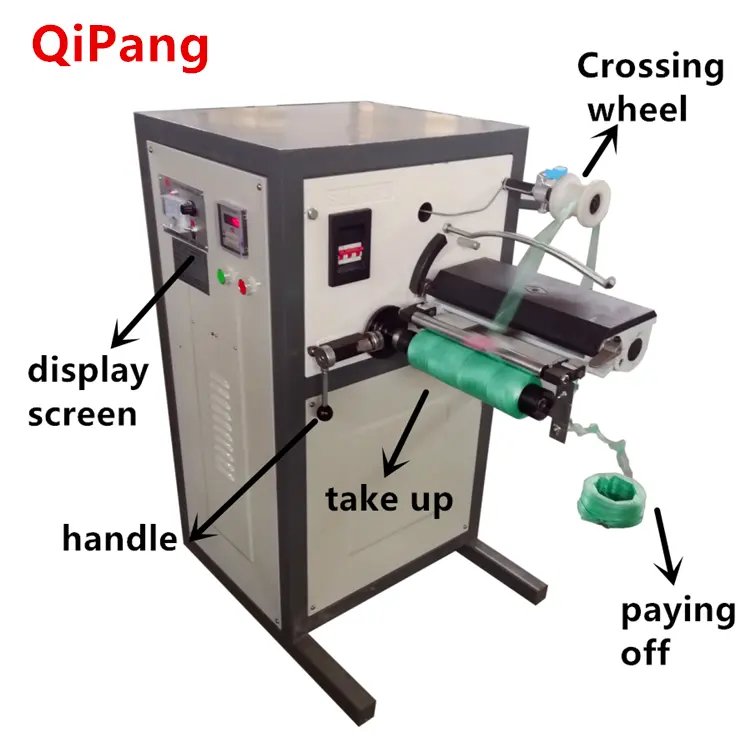 Qipang high speed QP-250 polyester Qipang yarn bobbin machine made-in-China .