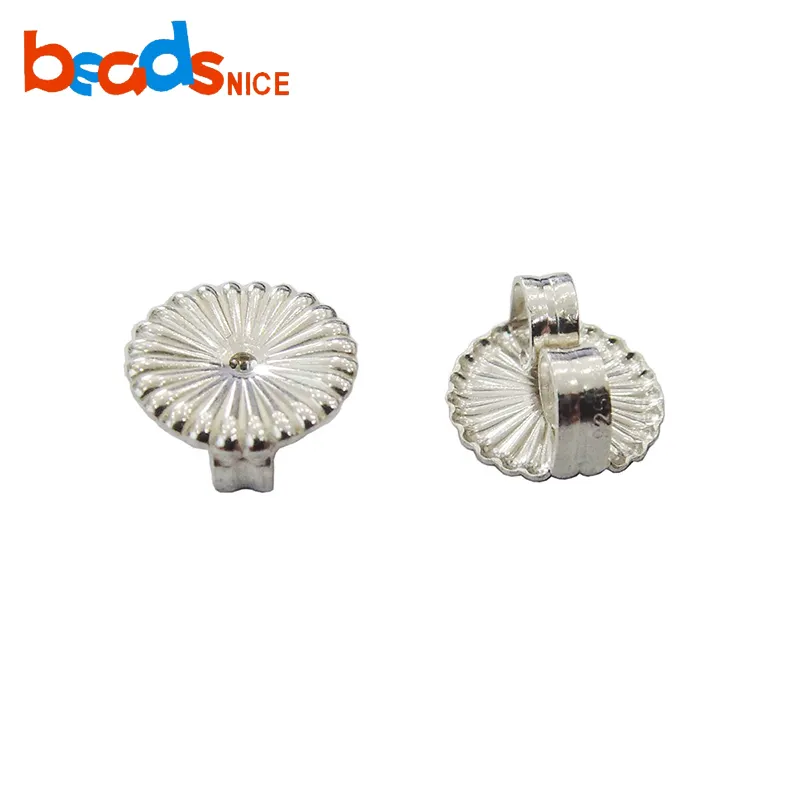 Beadsnice Toptan 925 Gümüş Küpe Geri Tıkaçlar Aksesuarları