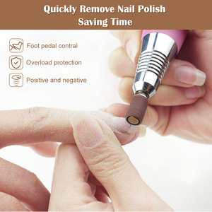 Apparecchio Professionale per Manicure 30000 RPM <span class=keywords><strong>Lima</strong></span> Elettrica per Pedicure con Fresa Lucidatrice per <span class=keywords><strong>Unghie</strong></span> Piccolo Strumento - Product Image 5