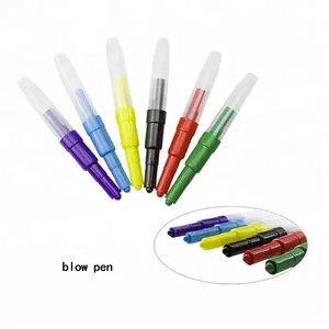 促销儿童爱 6 件套魔术颜色变化喷枪 Sharpie 笔