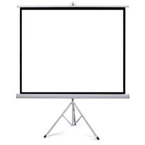Trípode Manual de 84 pulgadas para <span class=keywords><strong>proyector</strong></span>, <span class=keywords><strong>pantalla</strong></span> de proyección, soporte de suelo, <span class=keywords><strong>pantalla</strong></span> de proyección portátil extraíble para oficina y escuela - Product Image 3