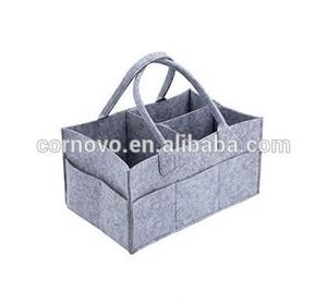 Chine Fabricant <span class=keywords><strong>Gros</strong></span> Maman Insulaire Polyvalent <span class=keywords><strong>Feutre</strong></span> De Polyester Voyage Couche Bébé Sac - Product Image 4