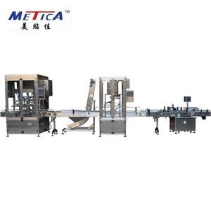Machine de remplissage automatique de bouteilles d'huile 5L et ligne d'emballage d'équipement d'embouteillage d'huile comestible pour l'huile de moutarde - Product Image 1