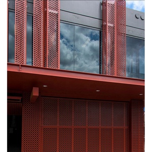 Nhôm Đục Lỗ Tấm Lỗ Đục Lỗ Lưới Cho Tường Rèm Mặt Tiền - Product Image 6