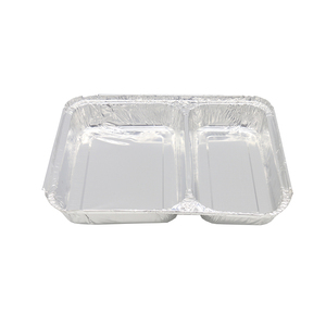 Take 2 compartment container aluminum foil for restoration - Product Image 2