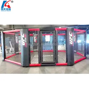 סין מותאם אישית פלדת אימון בודד רצפת משמש mma כלוב מתומן