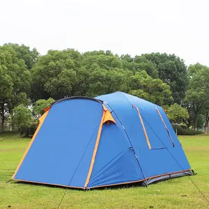 libre ultraligero de fibra de carbono portátil plegable dosel playa doble capa camping cocina tienda mosquito red turística