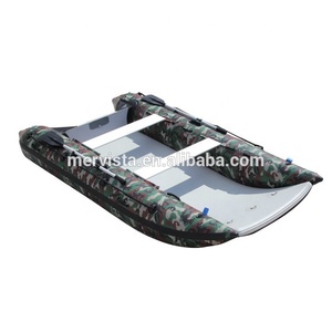 Ad alta Velocità di Gomma Hypalon A Remi Piccolo Catamarano Pieghevole Catamarano Barca - Product Image 3