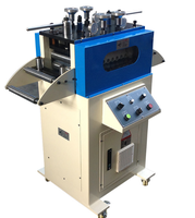 Machine de découpe de bobines contrôlée par PLC de haute qualité, moteur servo AC4.4KW, facile à utiliser, épaisseur de matériau de 0,3 à 4,5 mm, largeur maximale du matériau de 500 mm