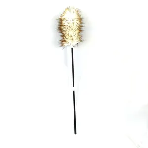 100% Murni Lambswool Teleskopik Lap New Zealand Wool Duster