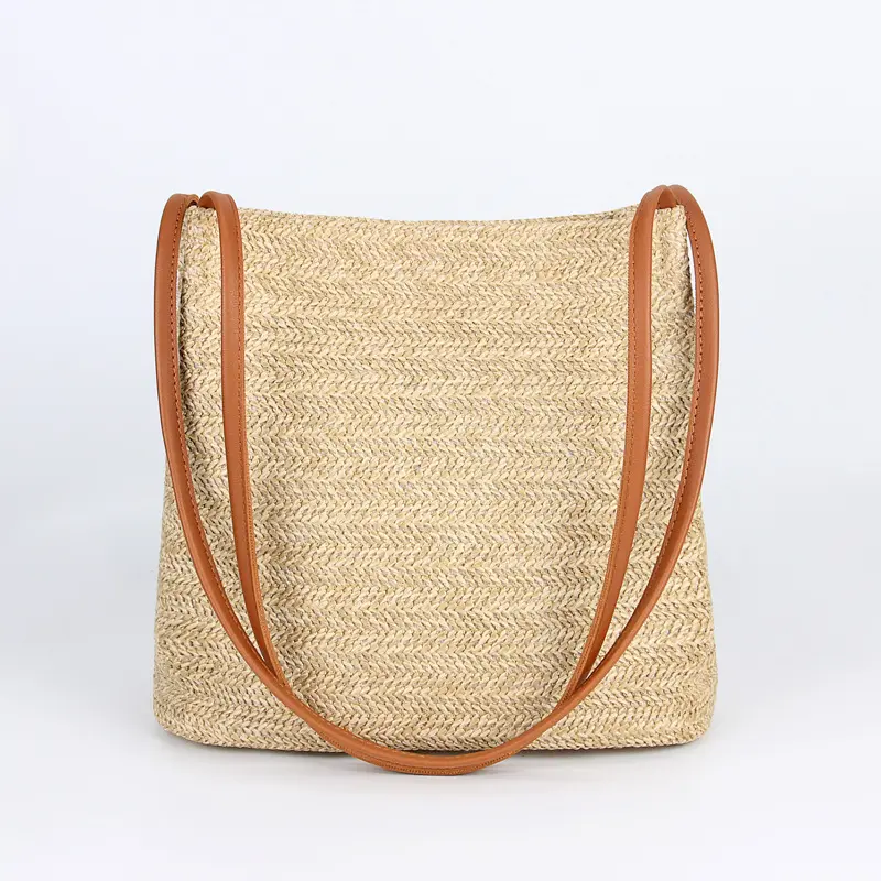 Bolsa de ombro feminina, bolsa de palha para mulheres, verão, praia, para meninas jovens