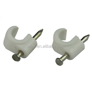 Abrazadera de <span class=keywords><strong>Cable</strong></span> cuadrada de alta calidad, abrazadera de <span class=keywords><strong>Cable</strong></span> de plástico, <span class=keywords><strong>tubo</strong></span> de alambre, línea de clavo de acero, Clip de <span class=keywords><strong>tubo</strong></span>, de alambre Clip Blanco/Negro, 4mm-16mm - Product Image 2