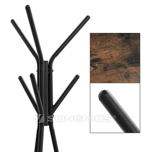 <span class=keywords><strong>Appendiabiti</strong></span> angolare industriale antico VASAGLE, porta abiti, stand <span class=keywords><strong>appendiabiti</strong></span> con ripiani portaoggetti - Product Image 4
