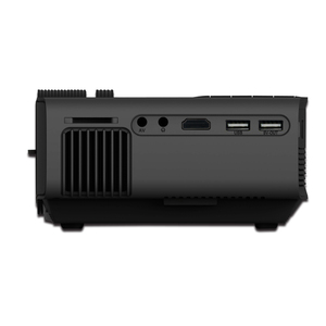 Casa teatro tv película mini portátil LCD LED cable inalámbrico bluetooth wifi proyector YG410 con 480 p 1200LM para smartphone - Product Image 4