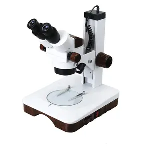 YUJIE YJ-T102B Светодиодная лампа 7X-45X китайских производителей бинокулярный стерео микроскоп свет микроскоп
