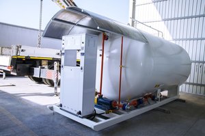 De la planta de gas 15cbm de cocina de gas skid de la estación 15000 litros de <span class=keywords><strong>GLP</strong></span> llenado planta - Product Image 3