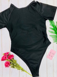 Brésilien Couleur Unie Coupe Haute Tankini Femme Sexy <span class=keywords><strong>Maillot</strong></span> <span class=keywords><strong>De</strong></span> <span class=keywords><strong>Bain</strong></span> Une Pièce Dos Nu <span class=keywords><strong>Maillot</strong></span> <span class=keywords><strong>De</strong></span> <span class=keywords><strong>Bain</strong></span> - Product Image 4