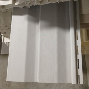 Fabricant de panneaux de revêtement en PVC ignifugé de style hollandais de 10 ''à texture en bois bon marché pour murs extérieurs - Product Image 3