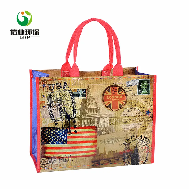 패션 london new york city eco 쇼핑 기념품 tote bag