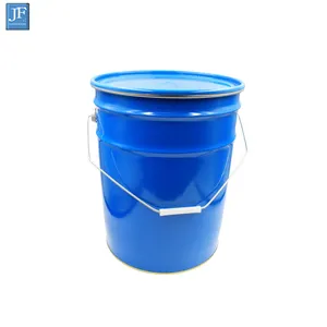 5 Gallon Metal Pail 20l Drum Of Paint Bucket Sizes Tin Metal Bucket