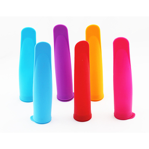 Moule à crème glacée en silicone avec couvercle, cube à luigi, logo personnalisé, long, plateau de remontage, pour popovni pop, vente en gros - Product Image 1