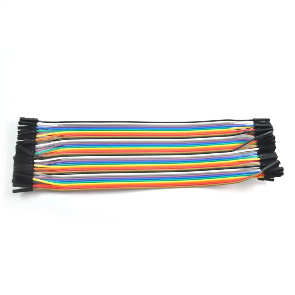 40Pin 20cm 2.54mm Female to Female Dupont Cable Jumper Wire for Arduino