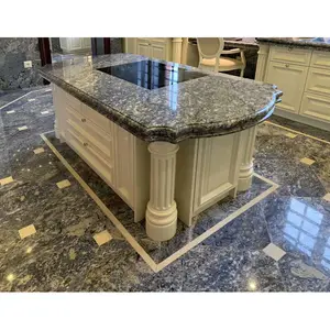 Beauty Stone Top Luxury Azul Blue Bahia Granite,Granite Kitchen Countertop