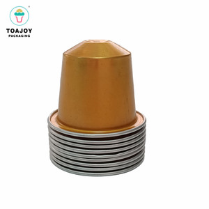 Chine en aluminium propre café capsules <span class=keywords><strong>nespresso</strong></span> autocollant avec couvercles - Product Image 1