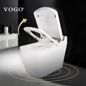 Porcelana vaso sanitário público sensor automático flush banheiros bidé sanita inteligente toilette intelligente