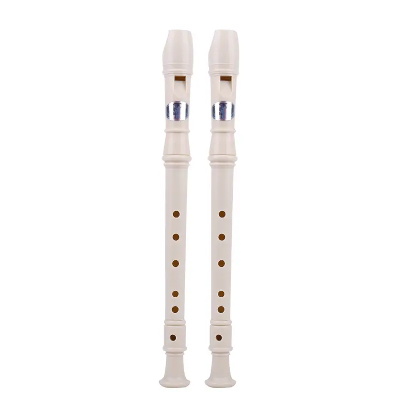 Usine vente instrument de musique flûte alto blanc ABS flûte à bec