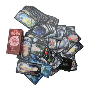 Nouvelles cartes de jeu personnalisées de haute qualité, vente en gros, boîtes en étain, jeu de cartes de <span class=keywords><strong>tarot</strong></span>, vente en gros, - Product Image 5