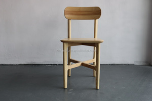 Zeitraum 1.3 Ki Hyun Kim chaise en bois chêne restaurant chaise d'hôtel - Product Image 3