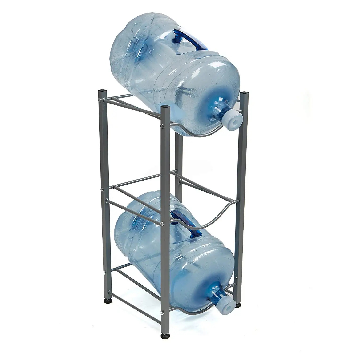 Home supply Wideny powder coated wire metal collapsible water bottle 5 gallon floor standing water dispenser shelf