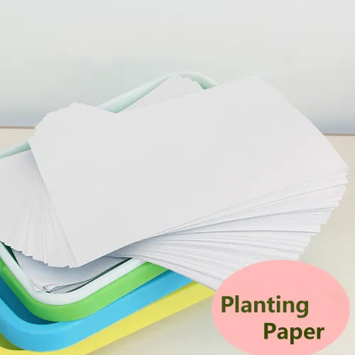 Vellen Zaadpapier Groenteplant Voor 13.4 "X 9.8" Kiembak Voor Planten