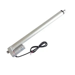 24V 1000n DC atuador linear elétrico para a indústria médica ip65 eletromagnética Índia mercado com manual de manivela