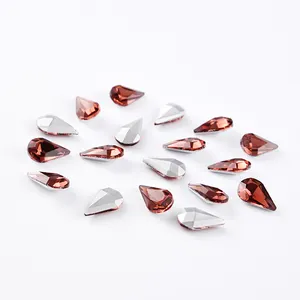 Teardrop Rhinestones K9 Glass Fancy Crystal Stone Point Back for Handmade Jewelry Clothing Accessories