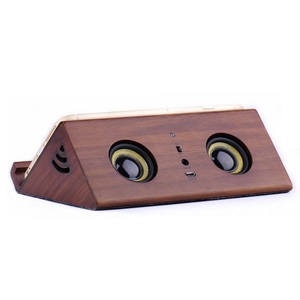 Tiện Ích Máy Tính Mới Loa Cảm Ứng Tre Mặt Cười Đáng Yêu Loa Cảm Biến Không Dây - Product Image 2