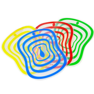 <span class=keywords><strong>Tabla</strong></span> <span class=keywords><strong>de</strong></span> Cortar <span class=keywords><strong>de</strong></span> Plástico <span class=keywords><strong>de</strong></span> Grado Alimenticio, Antideslizante, Esmerilada, para Cocina, Herramientas para Cortar Verduras y Carne, Accesorios <span class=keywords><strong>de</strong></span> Cocina - Product Image 2