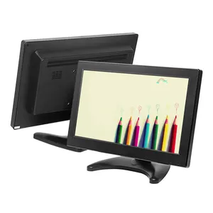 12 Inch LCD Touch Screen Monitor met 1366x768 Resolutie