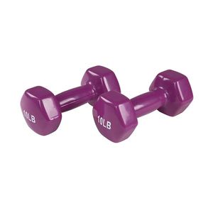 Solid Design Free Weights Neoprene Vinyl Dumbbells Ranging from 1kg to 10Kg - Product Image 2